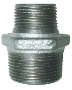Galvanised Reducing Hex Nipples