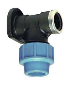 Compression Wall Plate Elbow Fitting